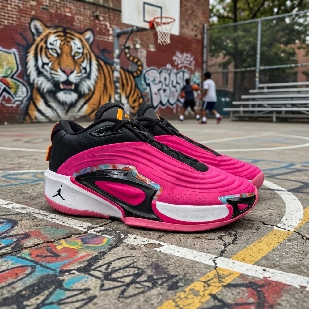 Jordan Luka 3 Fundamental Hyper Pink Black Basketball Shoes FQ1284-600 Mens 8.5